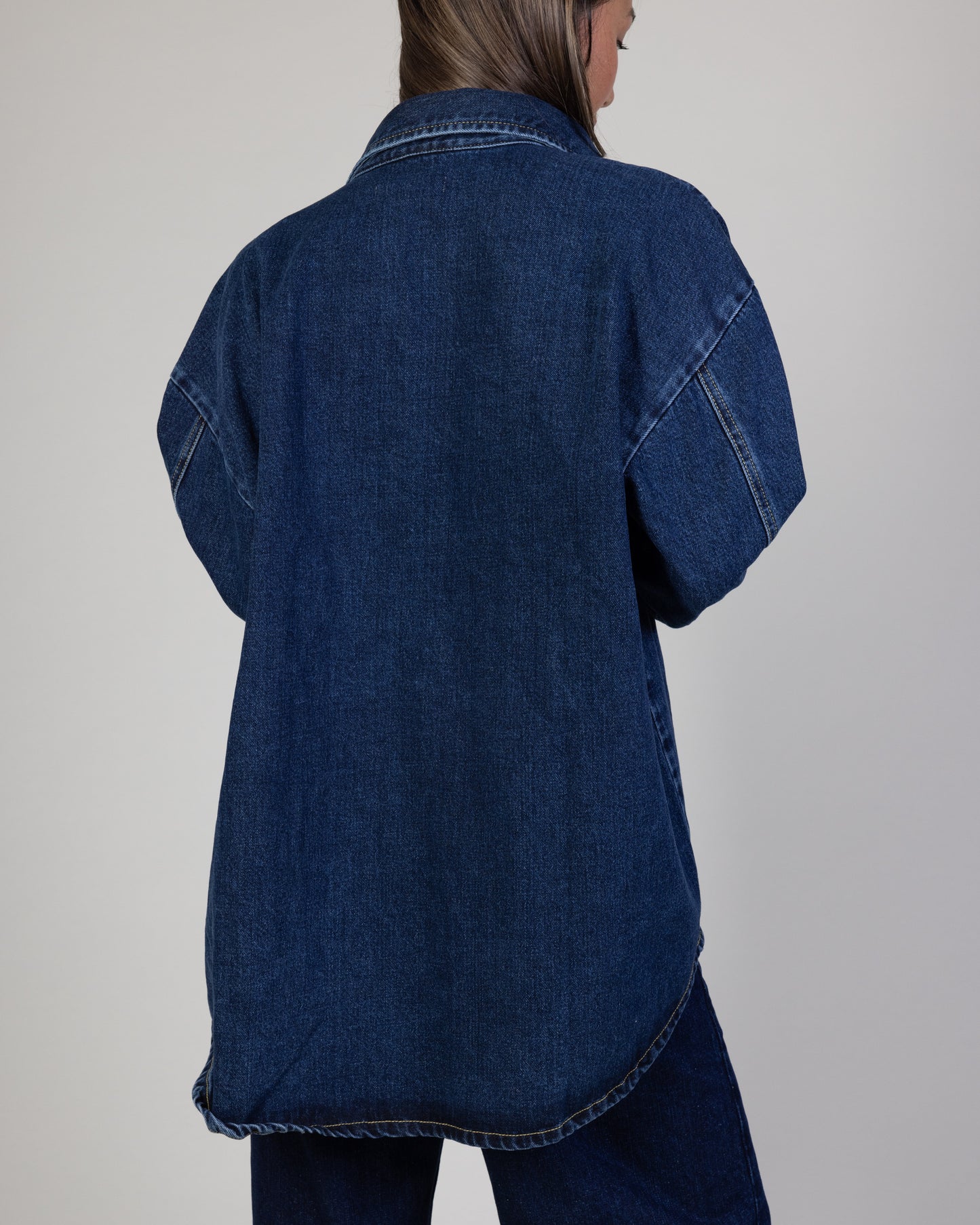 Icon Denim Oversized Shirt