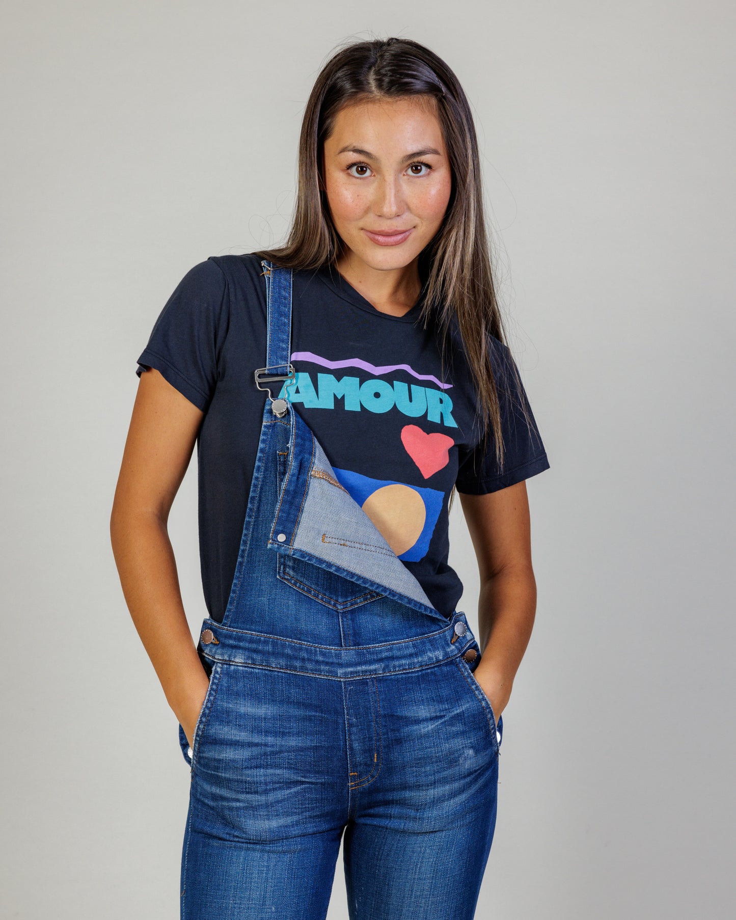 L'AGENCE Denim Overalls