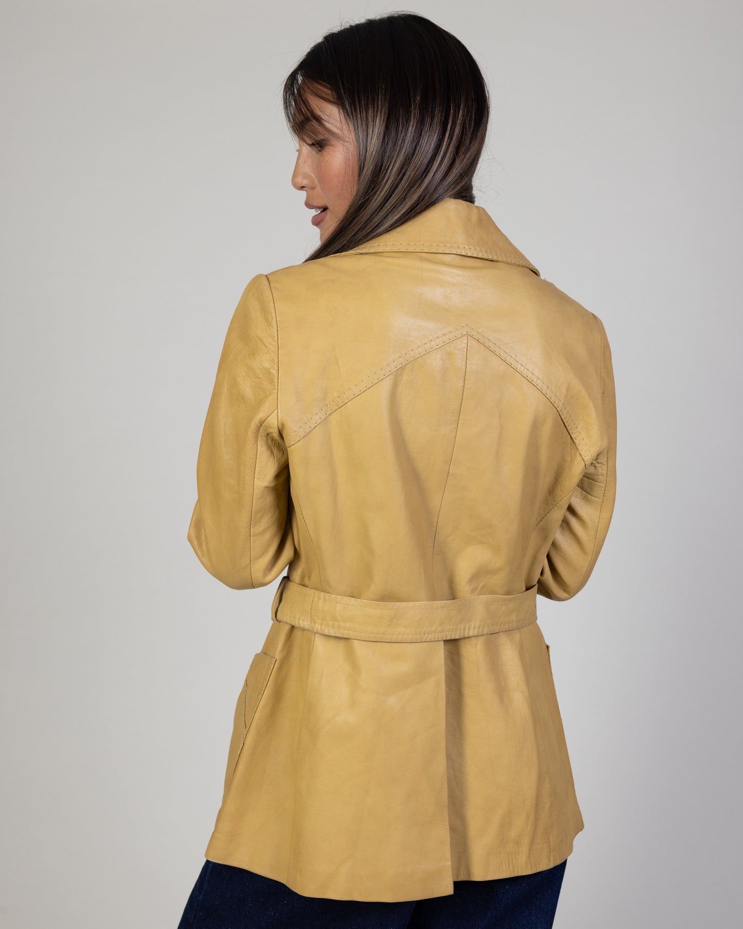 Vintage Ortalioni Leather Jacket