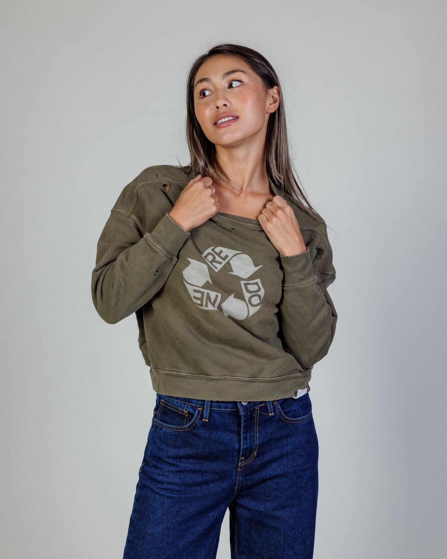 RE/DONE Logo Sweatshirt