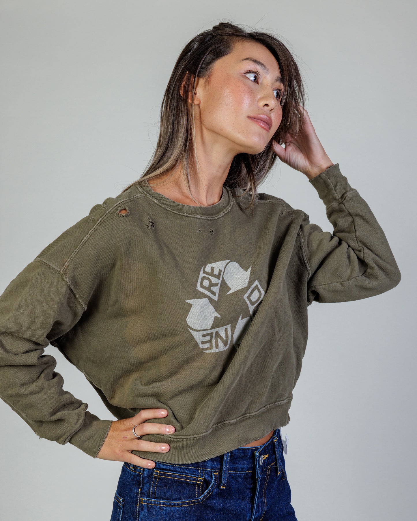 RE/DONE Logo Sweatshirt