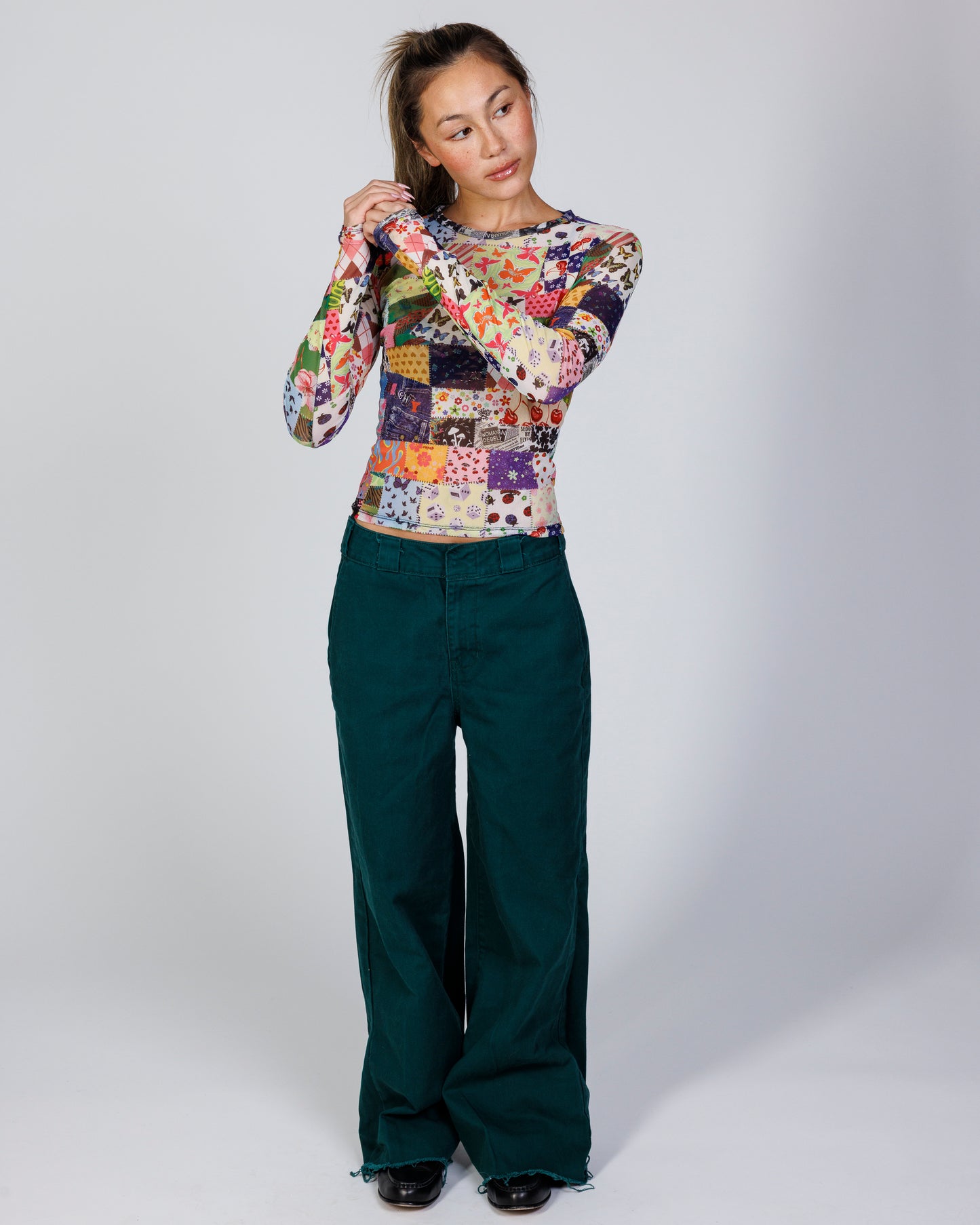 O'Mighty Sheer Crop Top