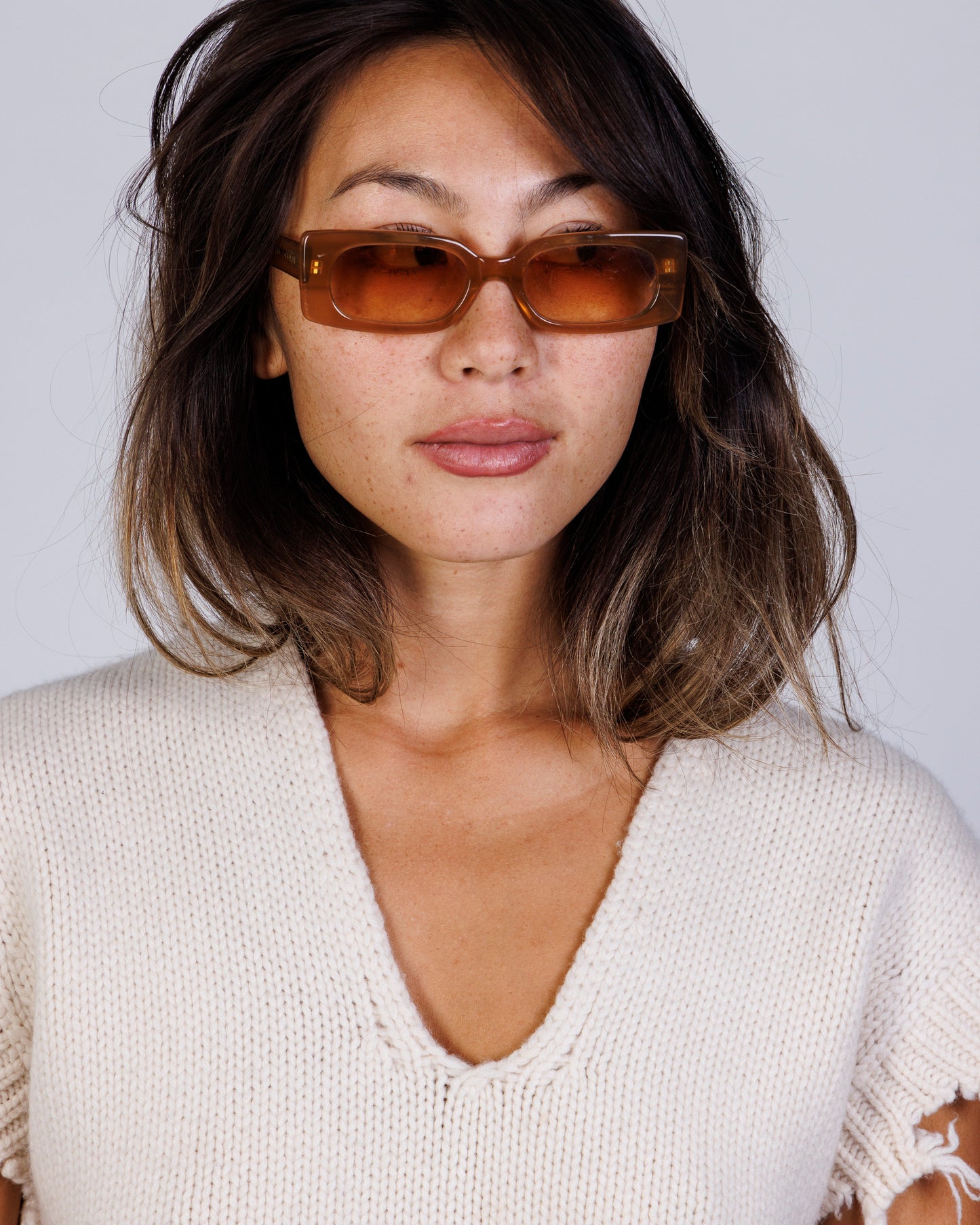 Lu Goldie Square Sunglasses