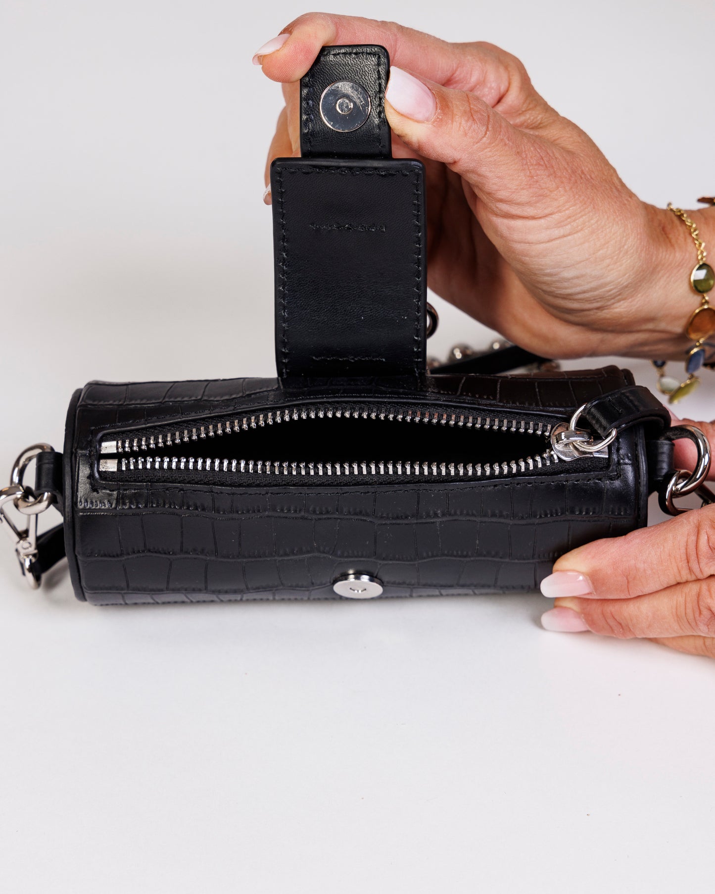 Private Policy Mini Barrel Bag