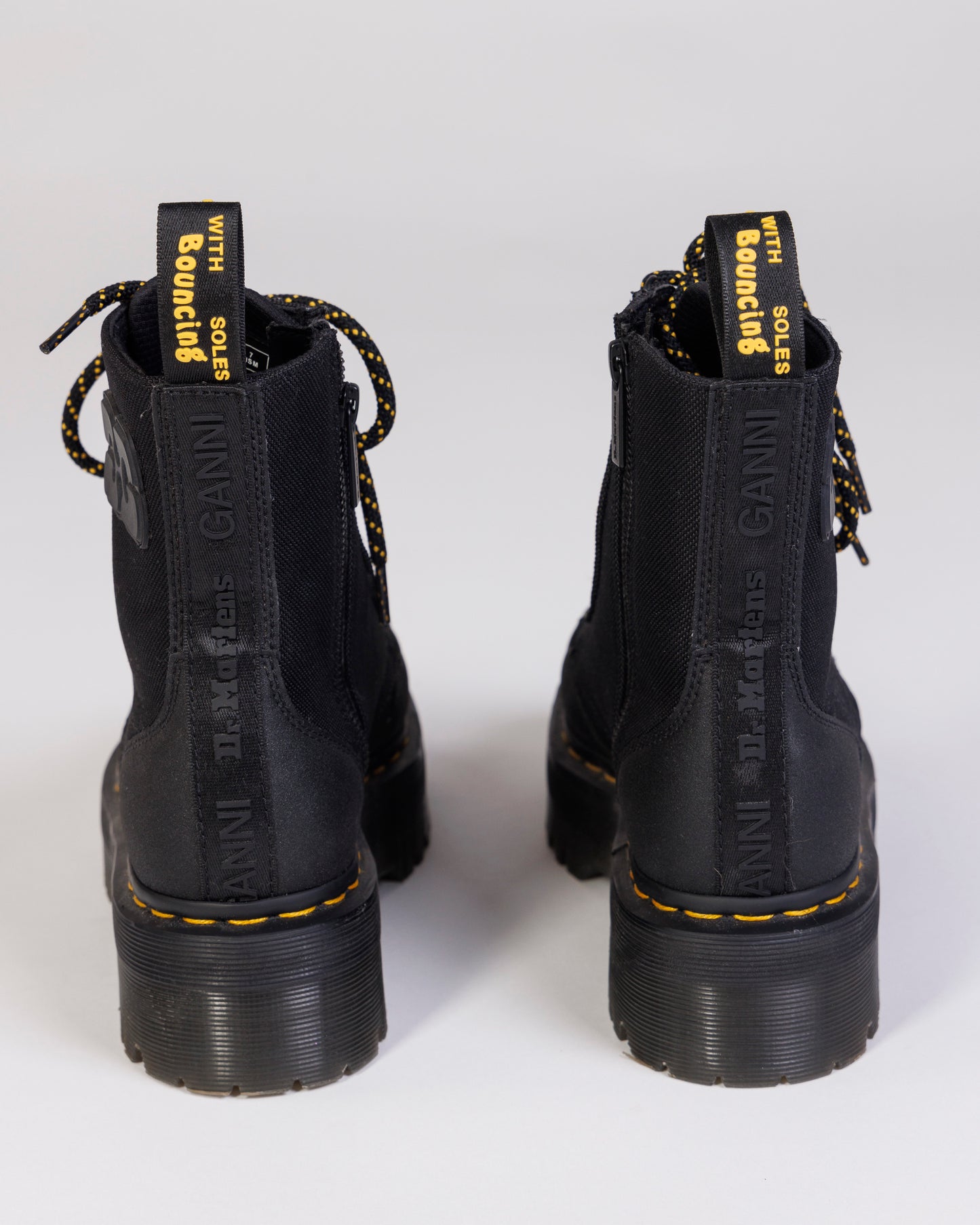 Ganni x Dr. Martens Combat Boots