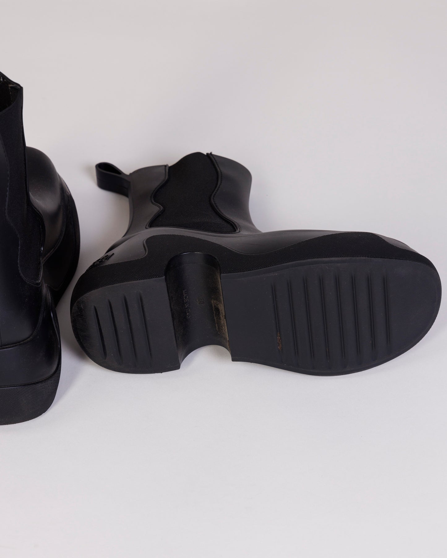 XOCOI PVC Ankle Boots