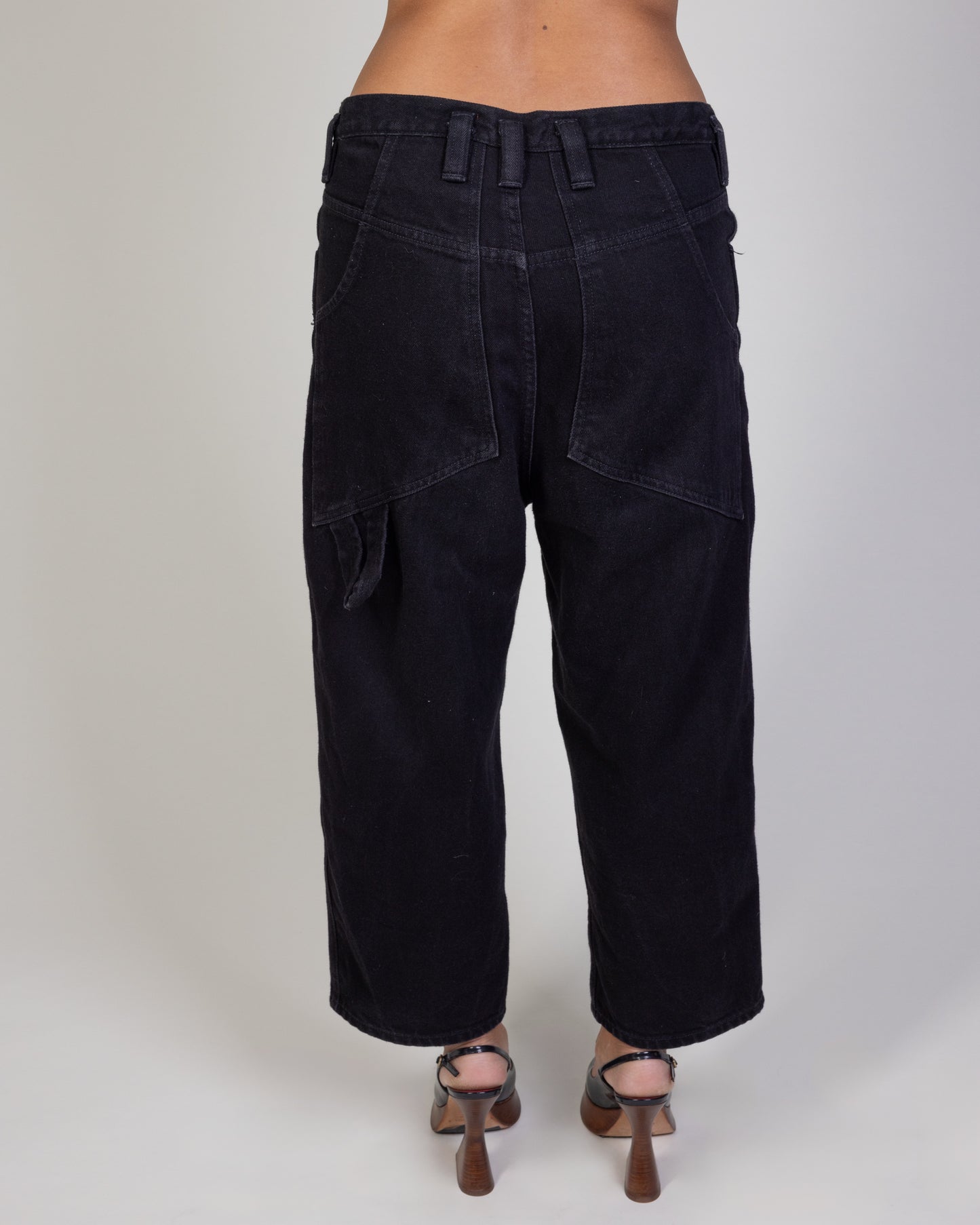 Eckhaus Latta Wide Leg Jeans