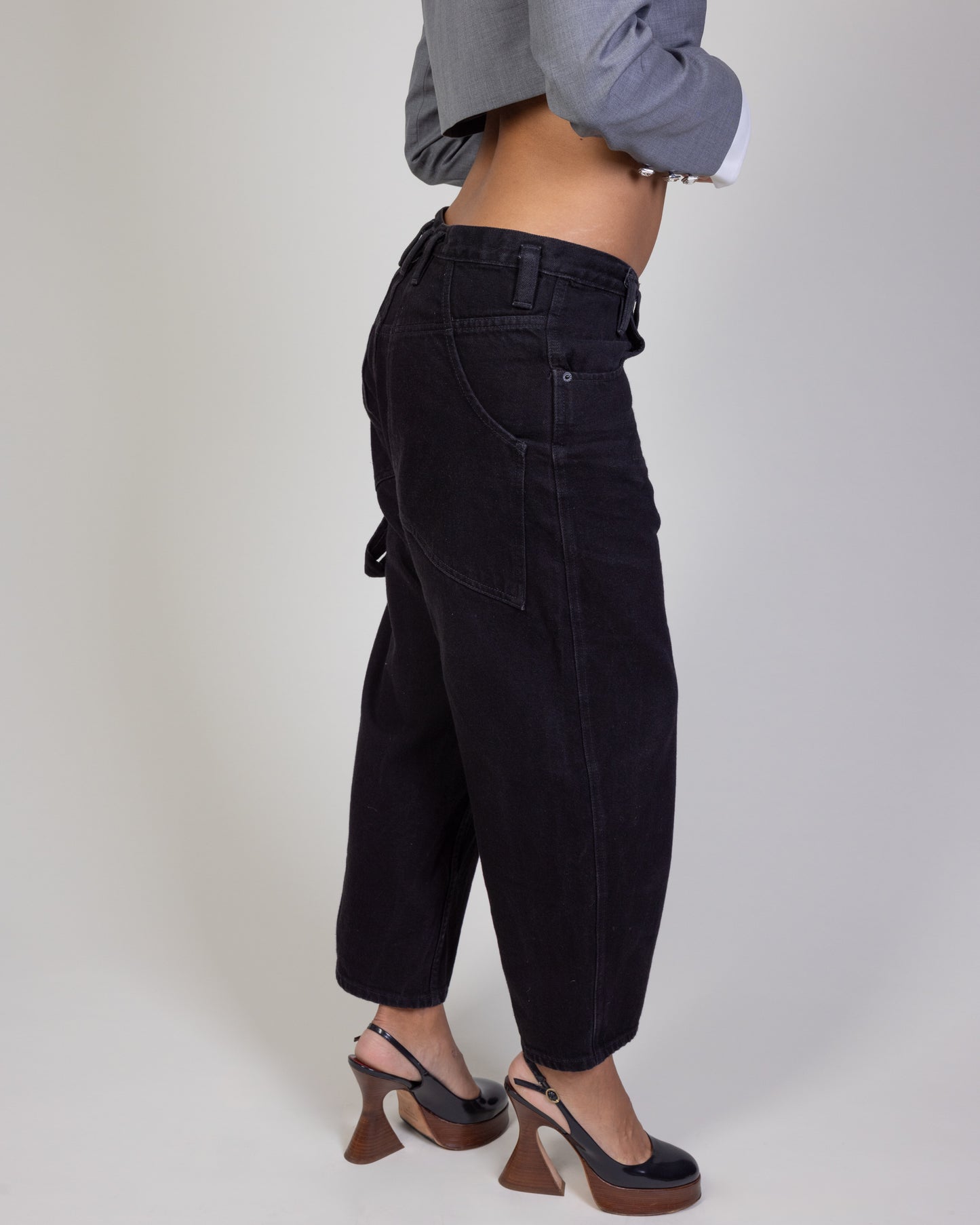 Eckhaus Latta Wide Leg Jeans