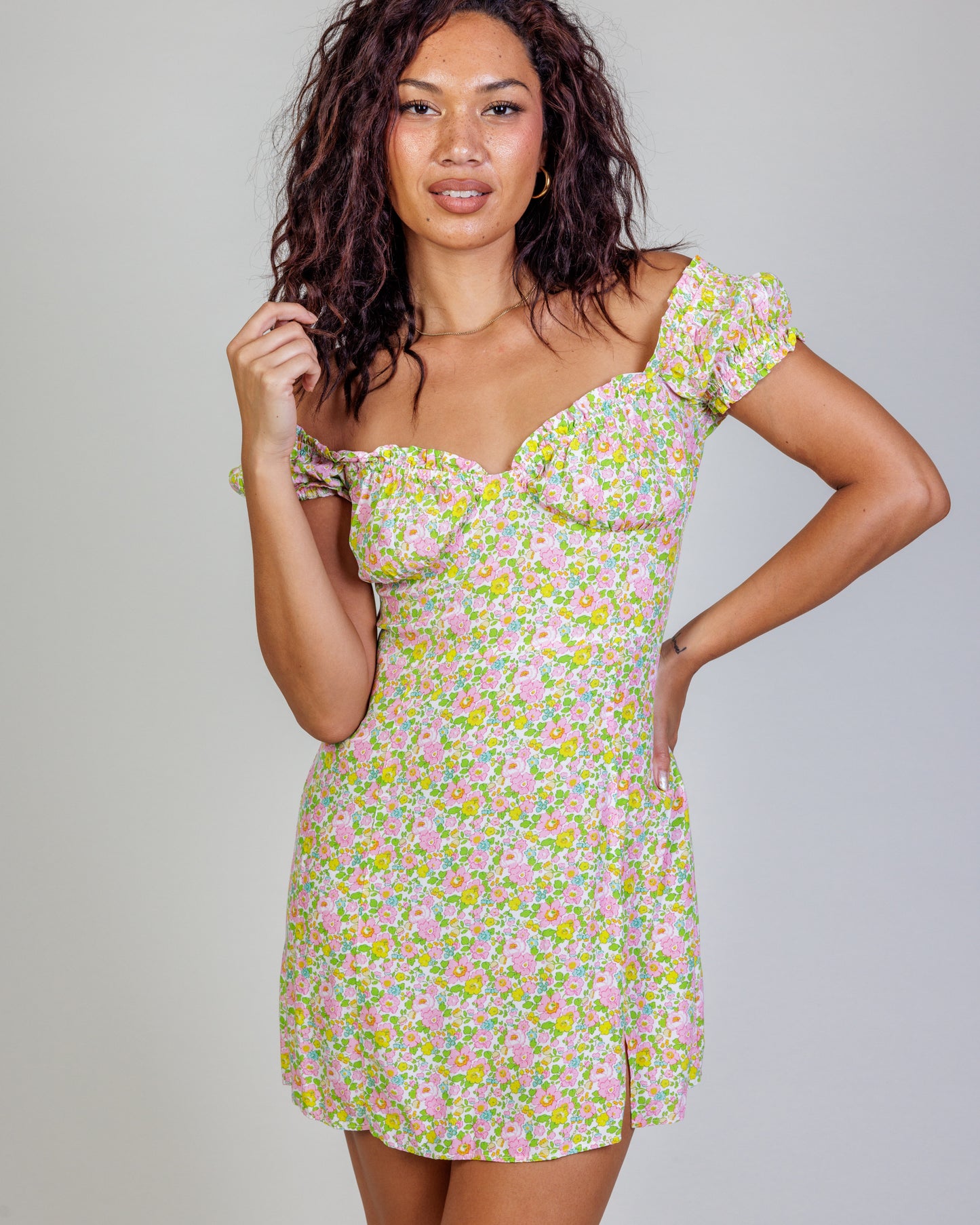 With Jéan Floral Dress