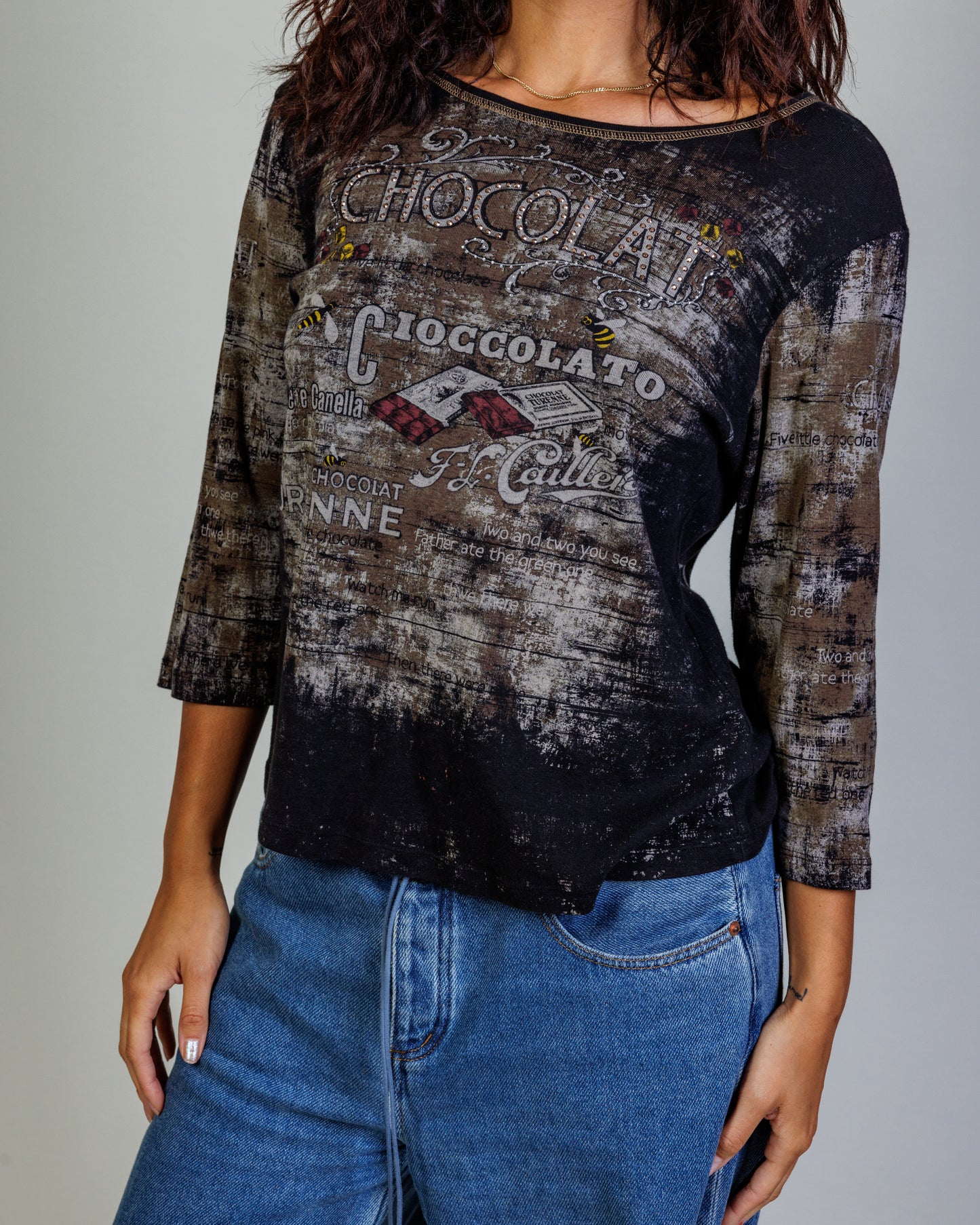 Vintage Cactus Graphic Top
