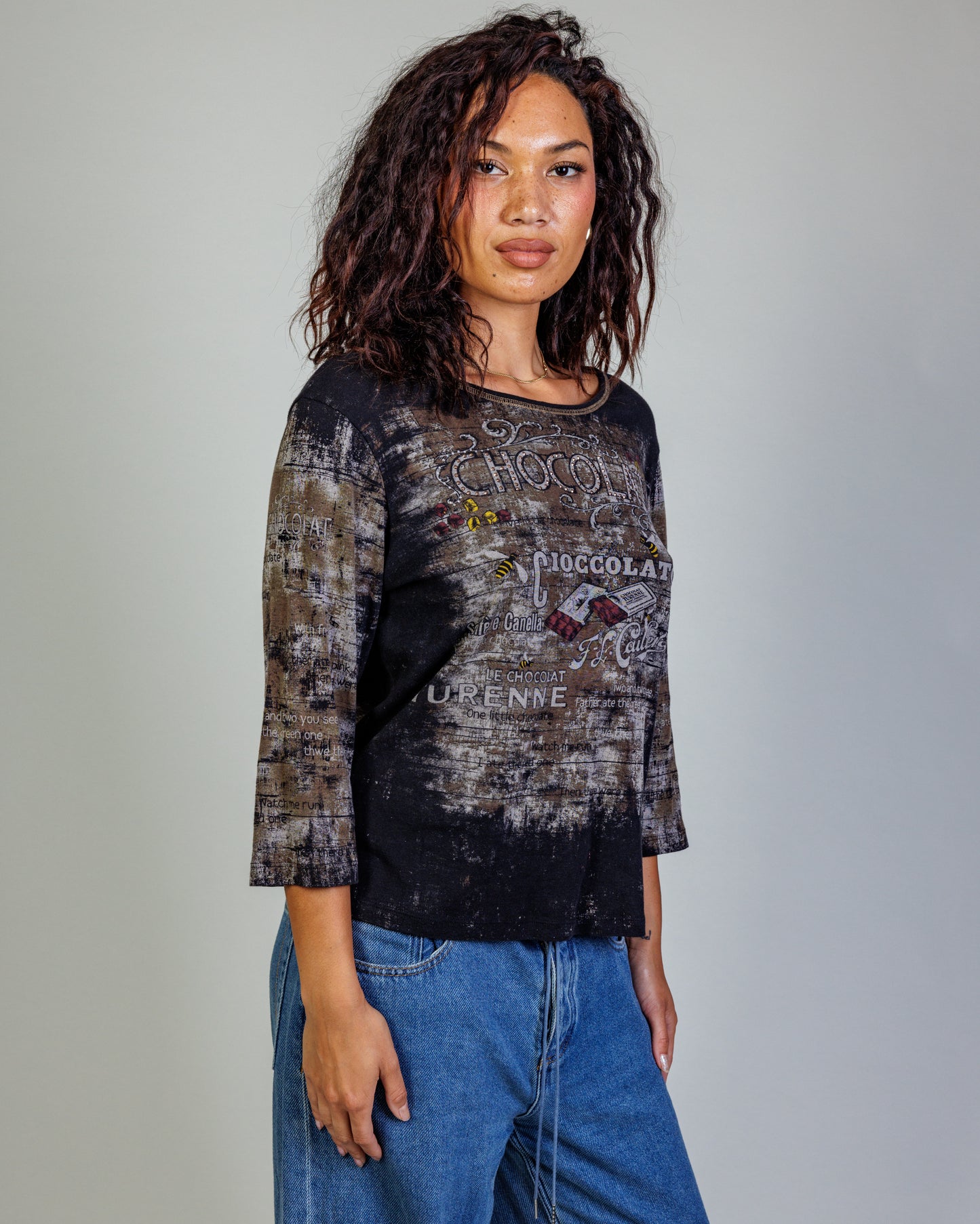 Vintage Cactus Graphic Top