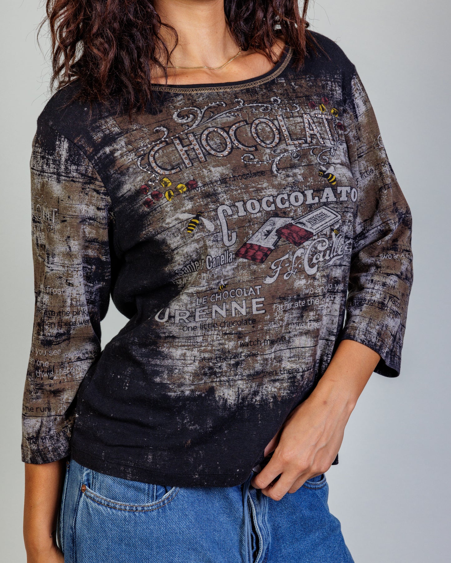 Vintage Cactus Graphic Top