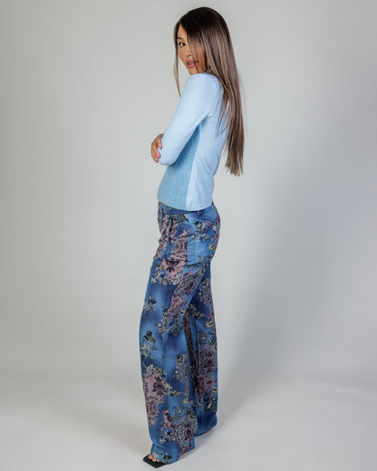 Vintage Mason's Silk Pants