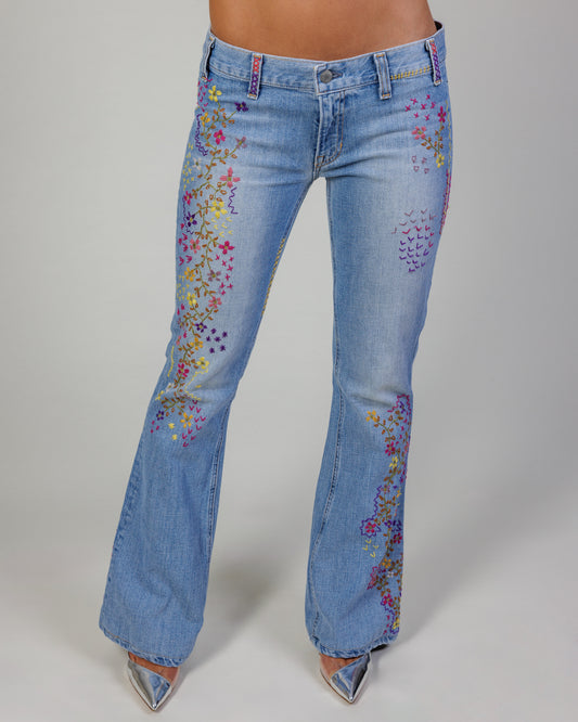 Vintage Embroidered Jeans