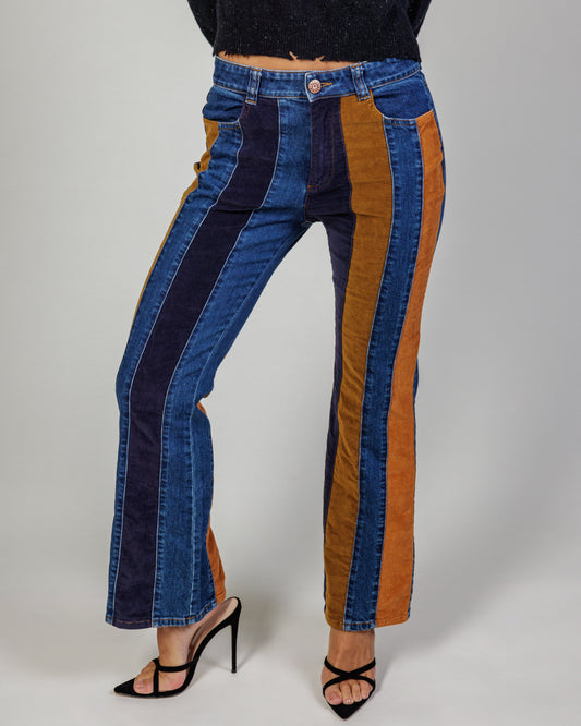 See by Chloé Corduroy and Denim Pants