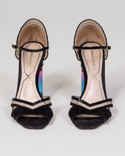 Nicholas Kirkwood Lucite Block Heels