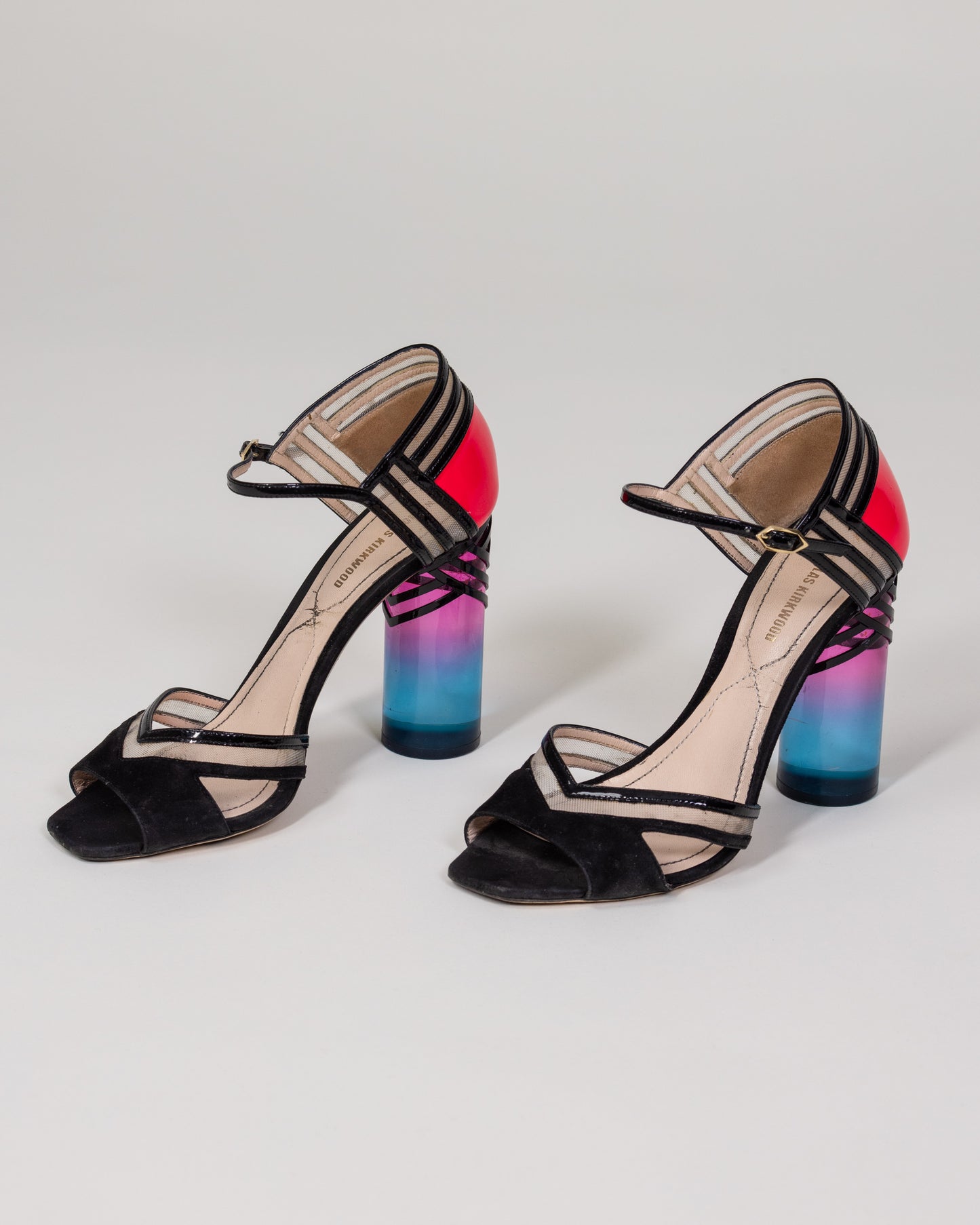 Nicholas Kirkwood Lucite Block Heels