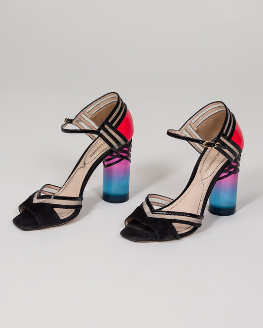 Nicholas Kirkwood Lucite Block Heels