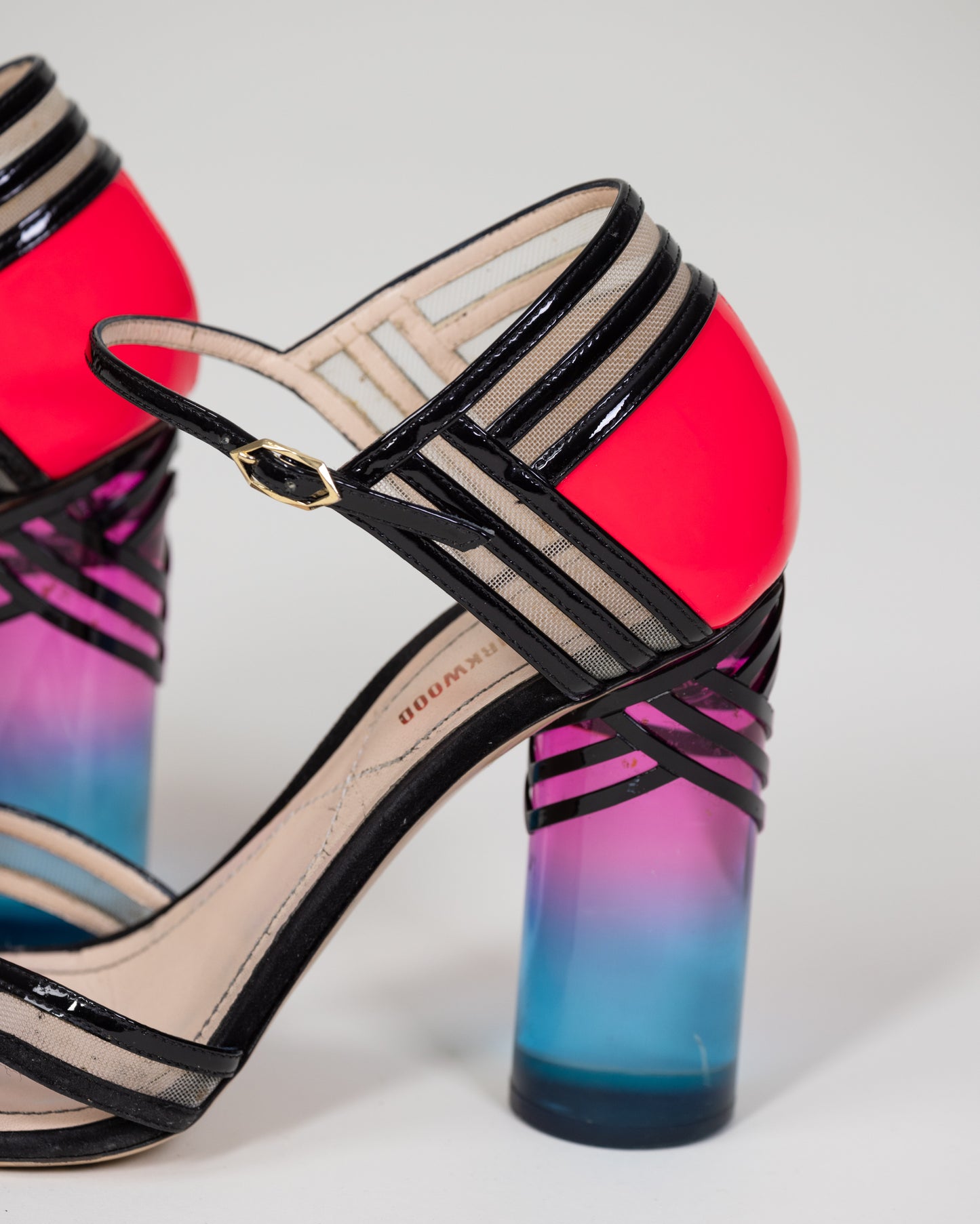 Nicholas Kirkwood Lucite Block Heels