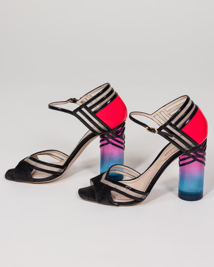 Nicholas Kirkwood Lucite Block Heels