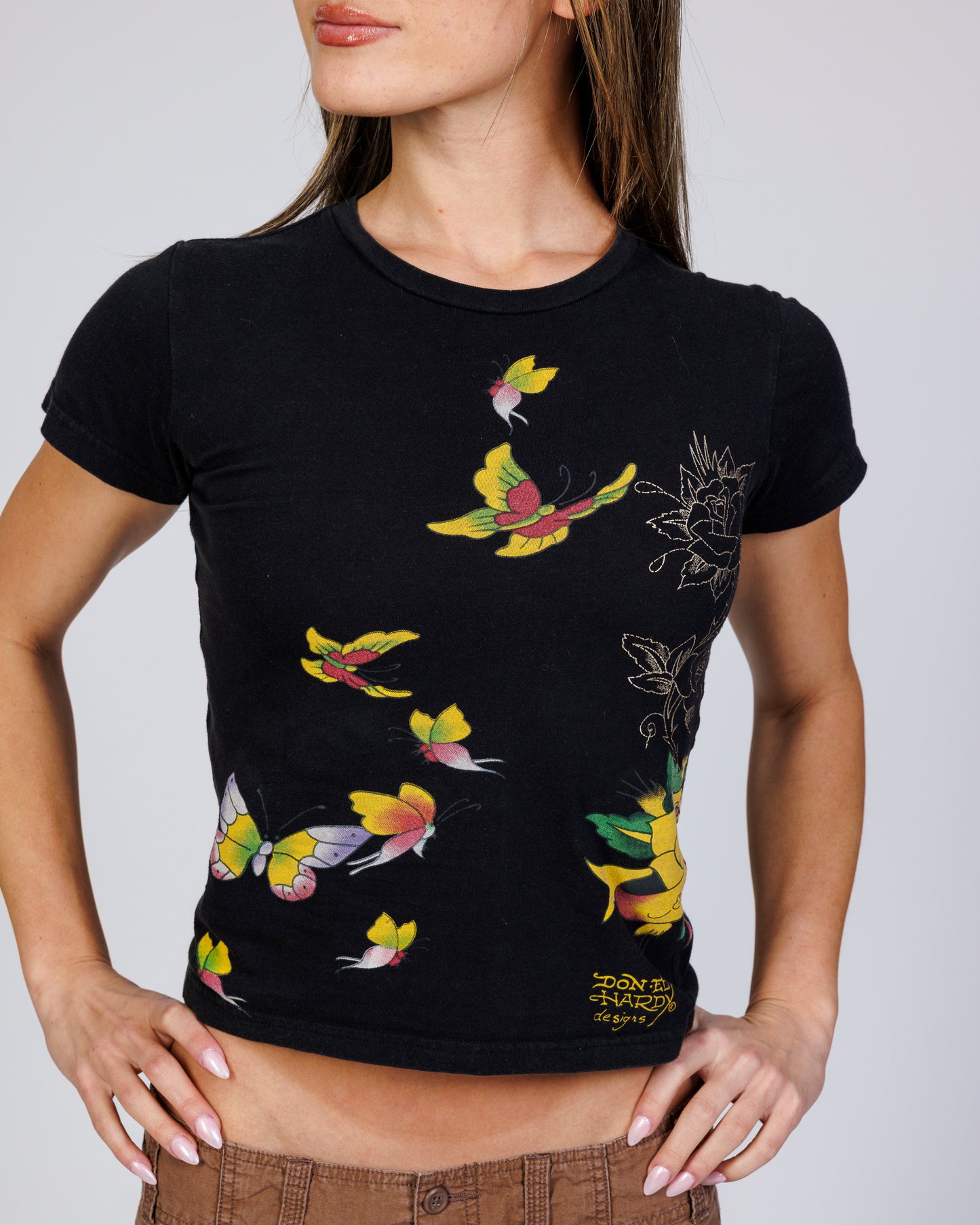 Ed Hardy Graphic Baby Tee