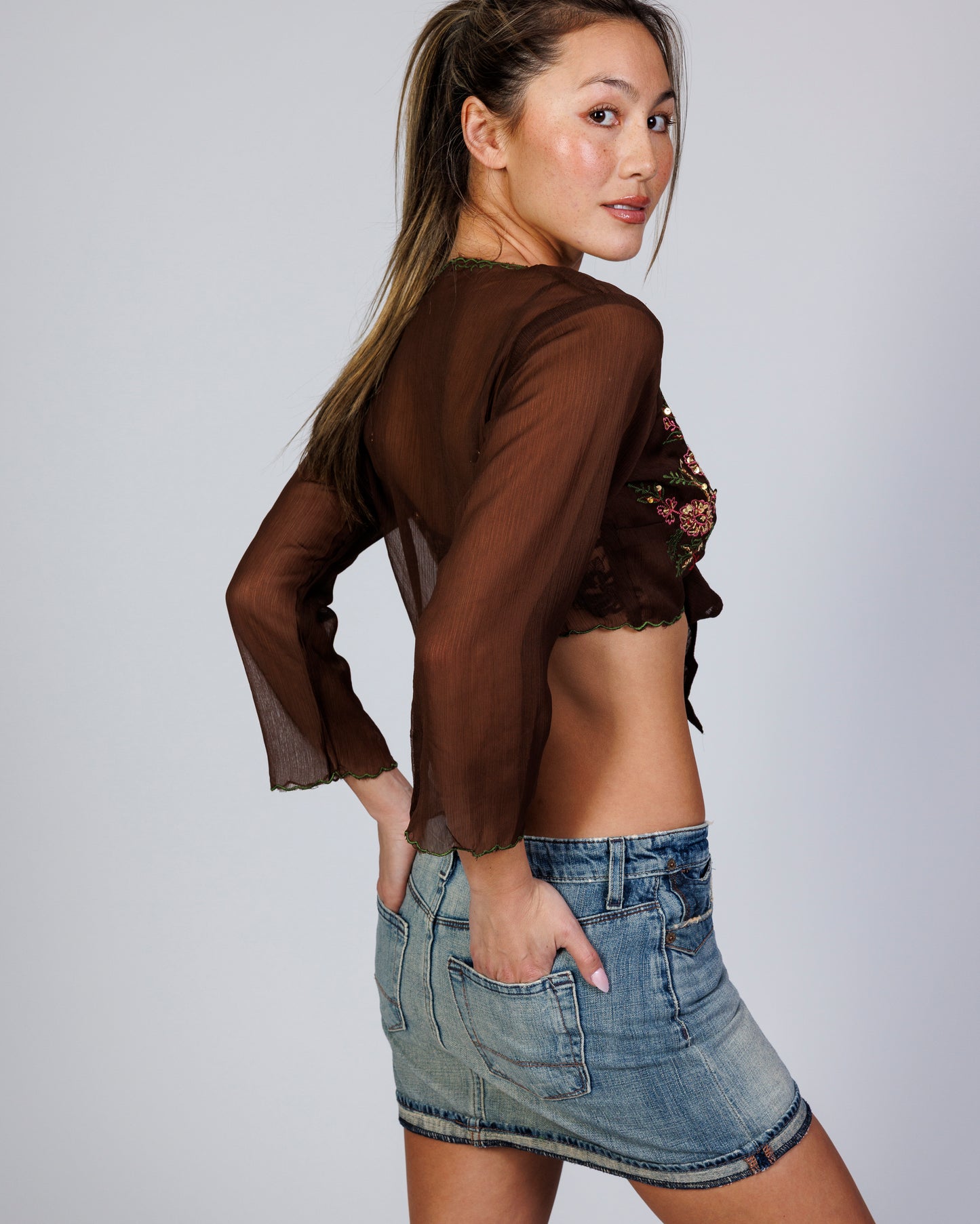 Vintage Polo by Ralph Lauren Denim Skirt