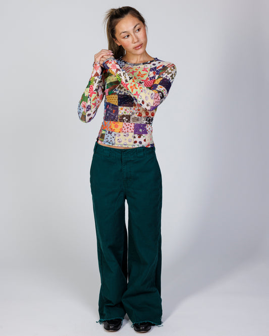 O'Mighty Sheer Crop Top