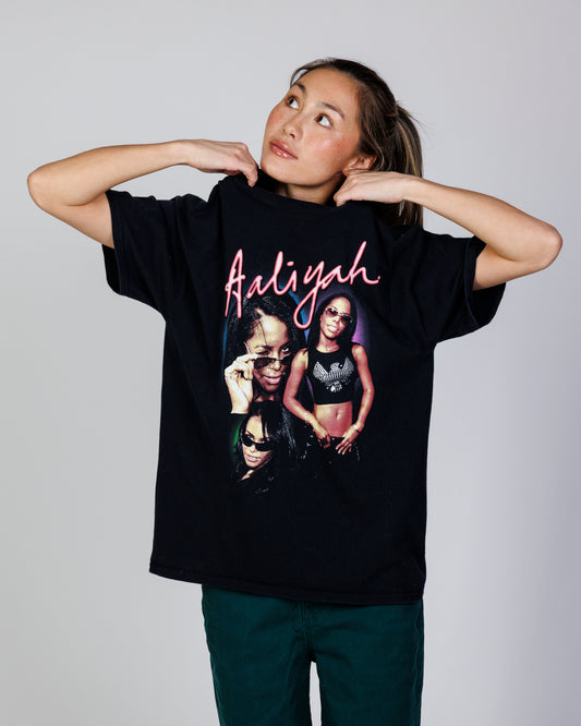 Vintage Aaliyah Concert Tee
