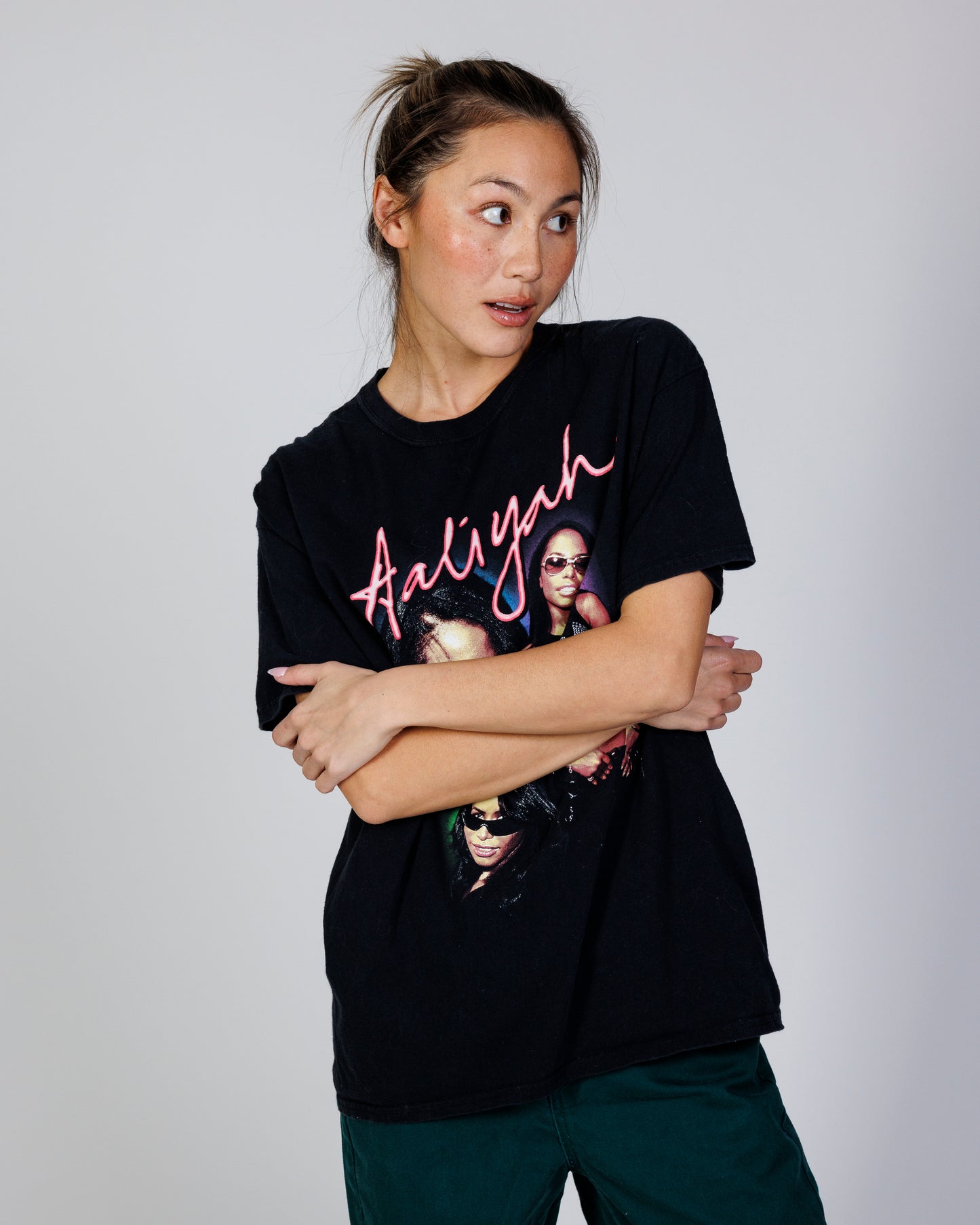 Vintage Aaliyah Concert Tee