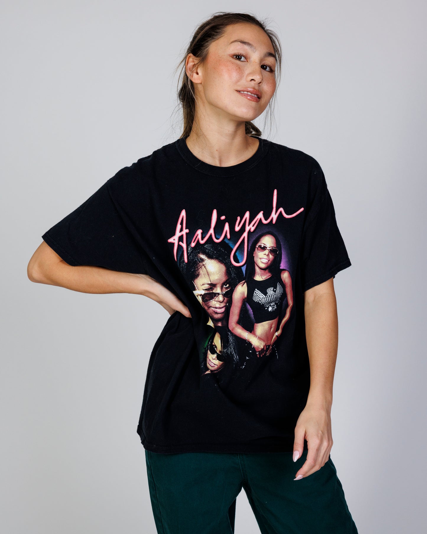 Vintage Aaliyah Concert Tee