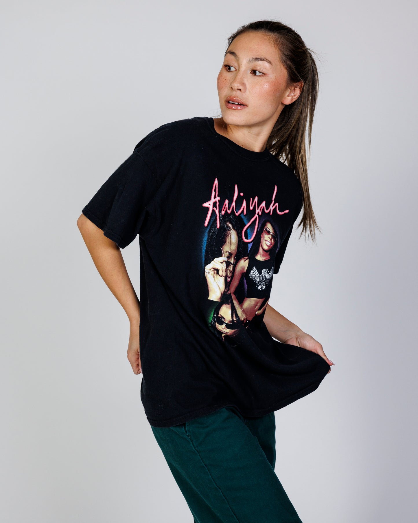 Vintage Aaliyah Concert Tee
