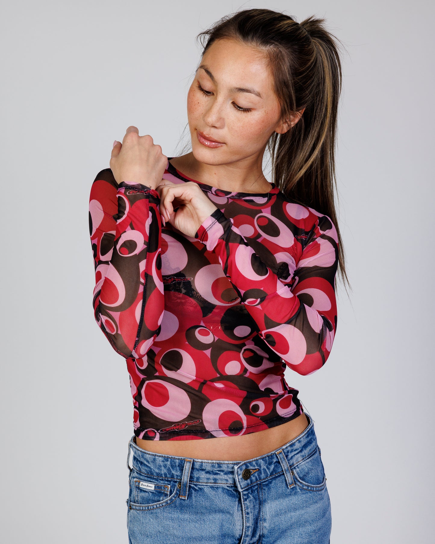 O'Mighty Sheer Crop Top