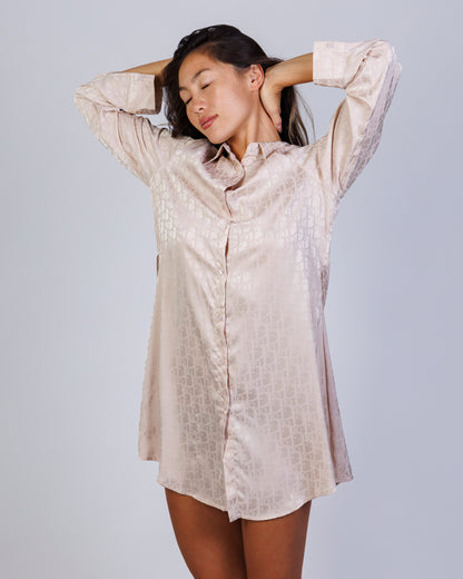 Reworked Vintage Dior Shirt Dress – Closet Club
