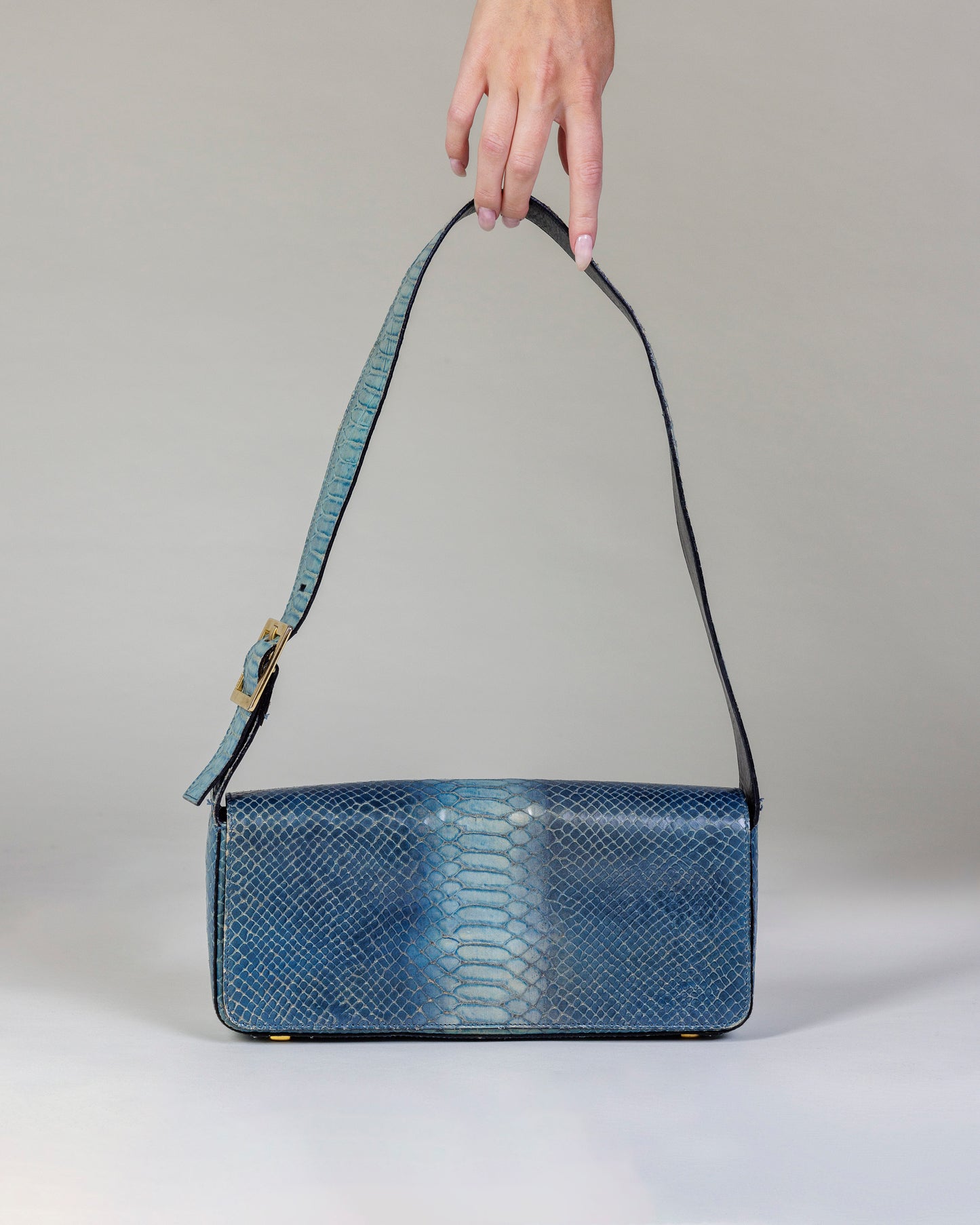 Vintage Escada Lizard Shoulder Bag