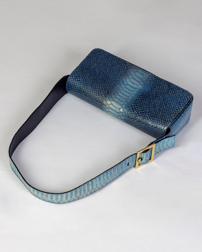 Vintage Escada Lizard Shoulder Bag