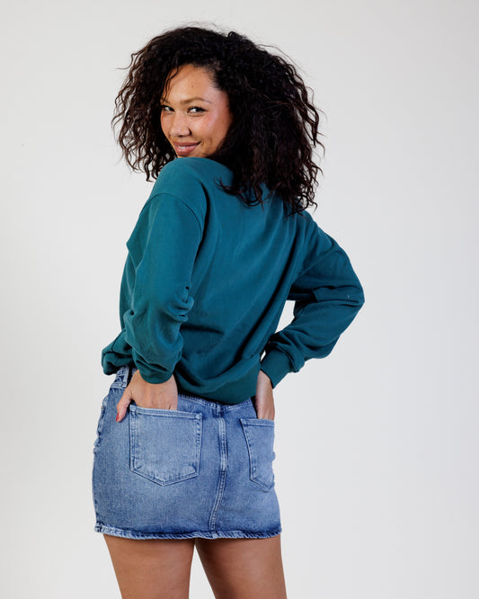 Good American Denim Mini Skirt