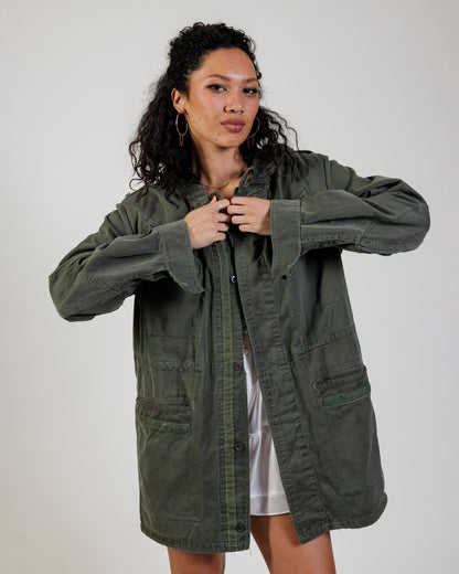 Vintage Oversized Cargo Jacket