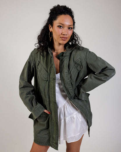 Vintage Oversized Cargo Jacket