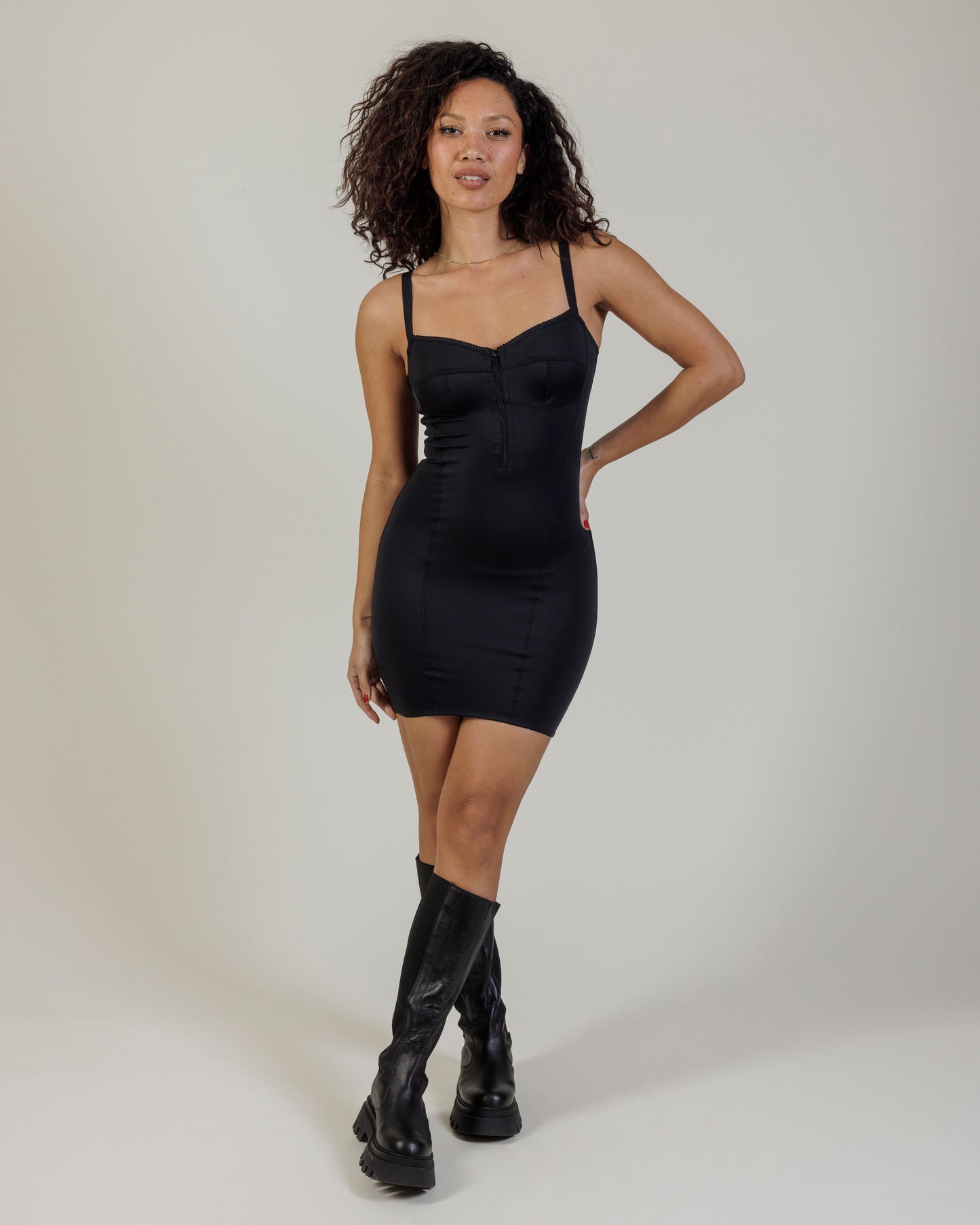 Skims Retro Bodycon Slip Dress