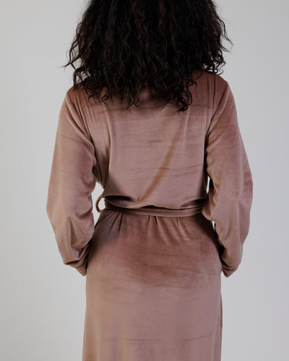 Skims Velour Wrap Robe