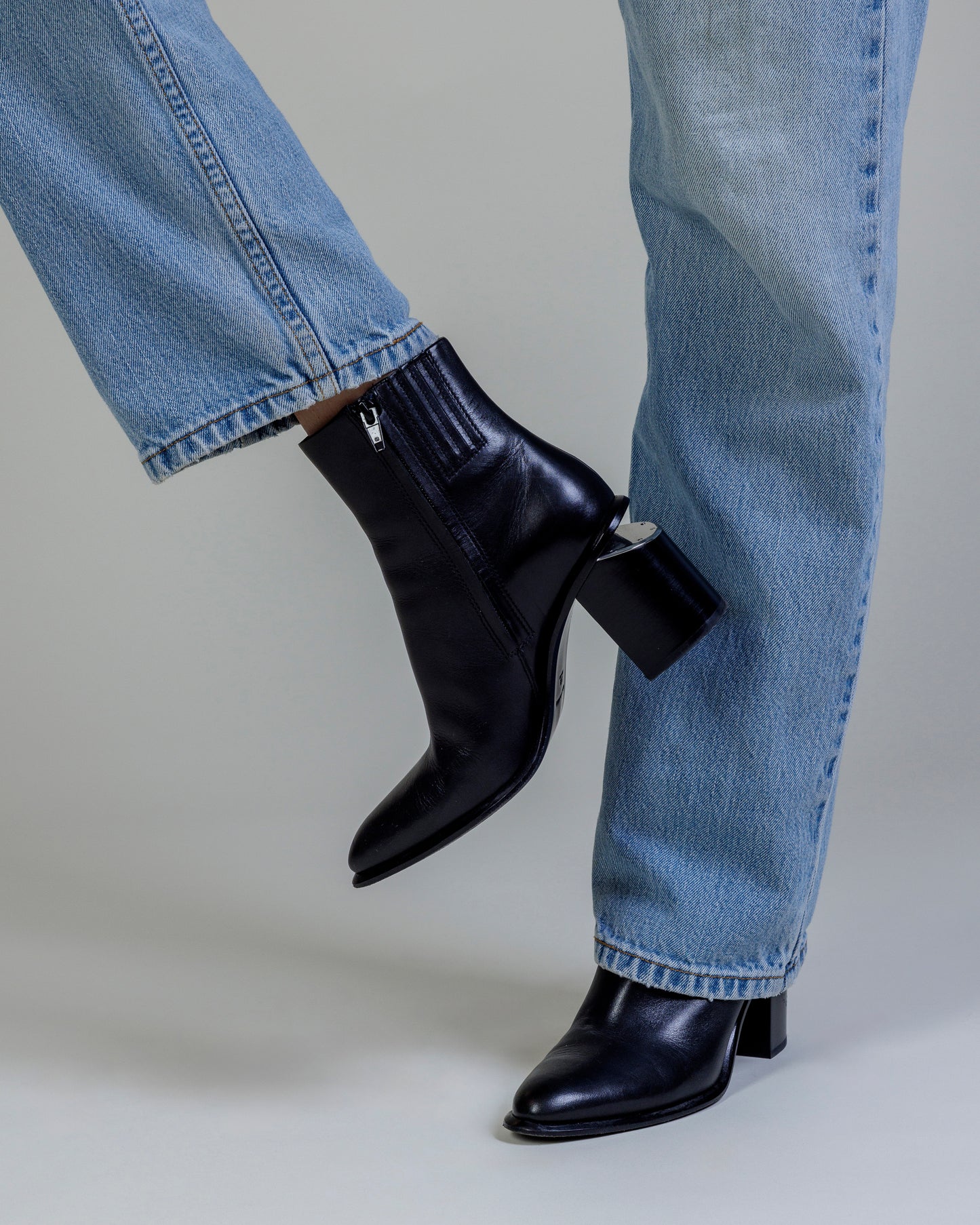 Alexander Wang Block-Heel Booties