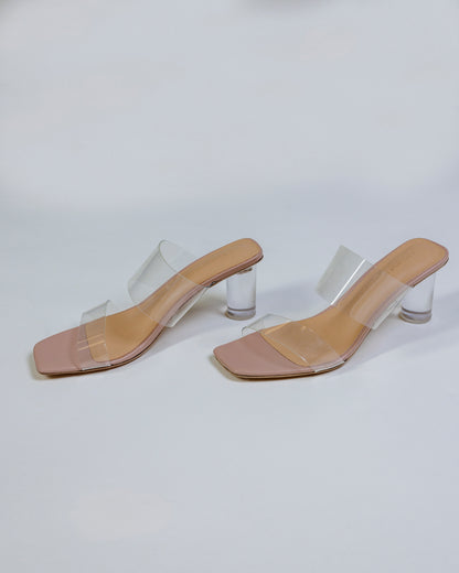 Tony Bianco Clear Acrylic Mules