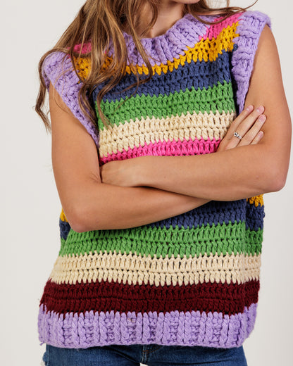 Farm Rio Crochet Vest