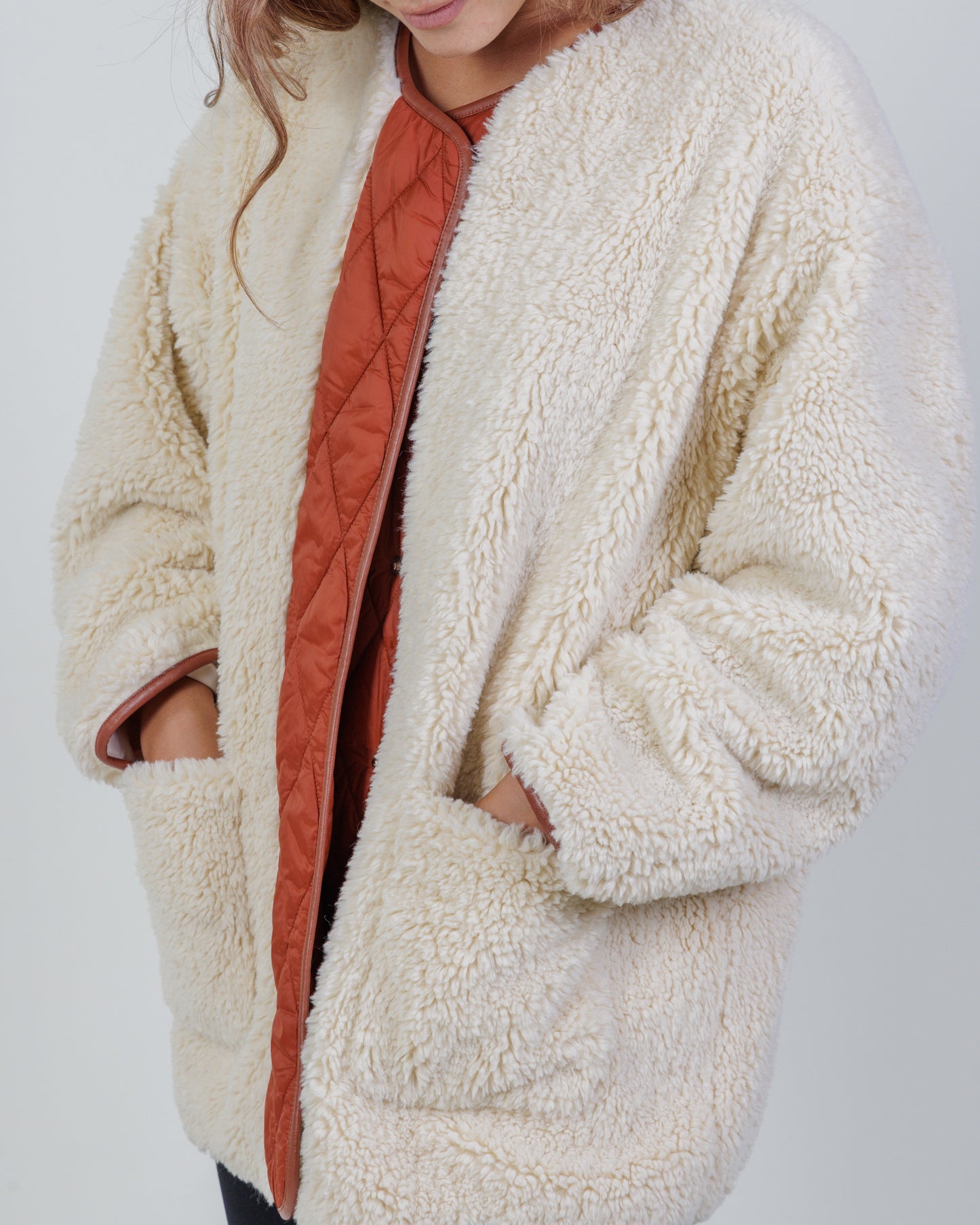 Maje Shearling Jacket