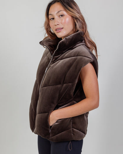 ALO Yoga Ribbed Puffer Vest