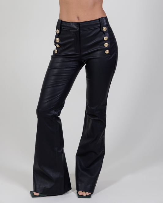 Derek Lam 10 Crosby Leather Trousers