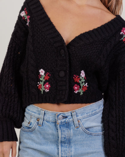 For Love & Lemons Cropped Cardigan