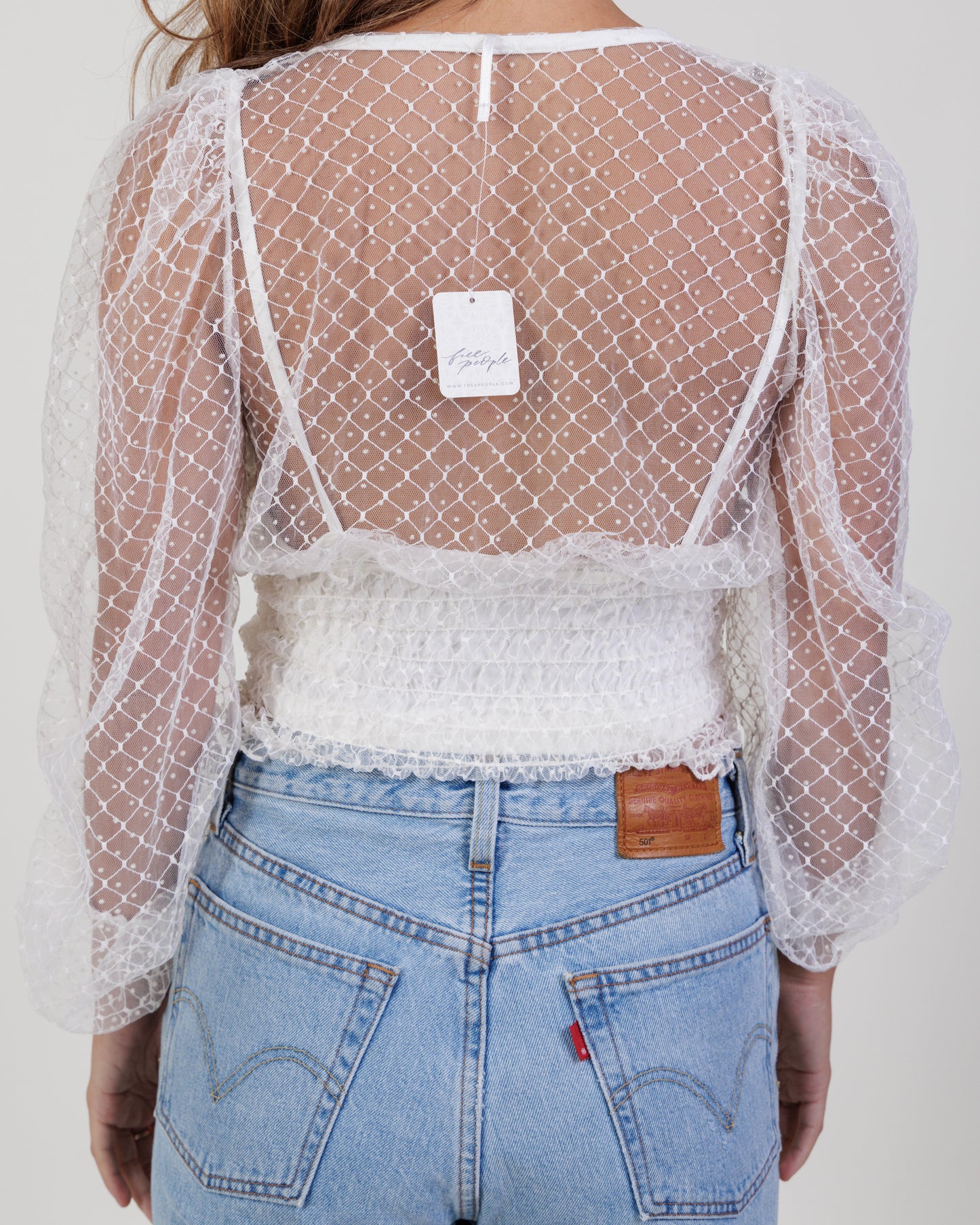 Free People Lace Top