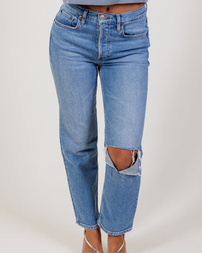 RE/DONE Straight Leg Jeans