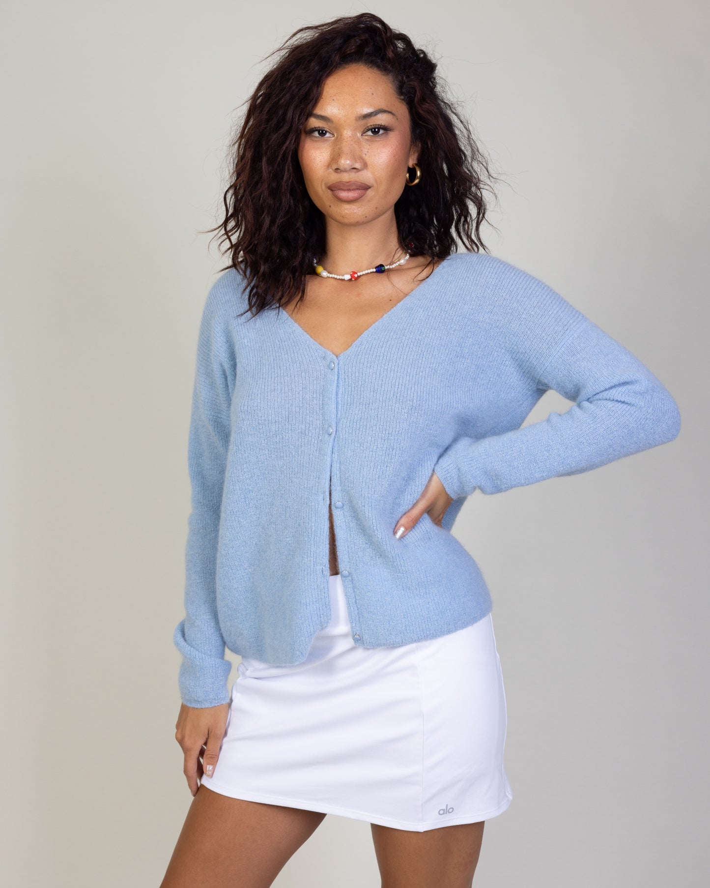 Sézane Soft Mohair Cardigan